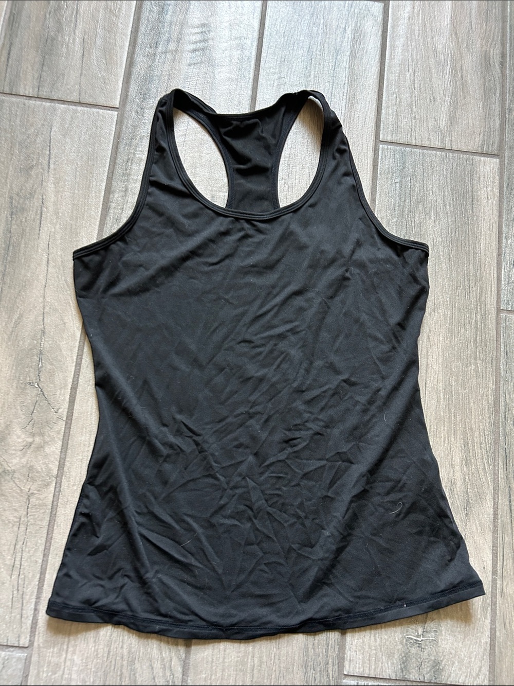 Women's Black Racerback Tank Top - Versatile Activewear